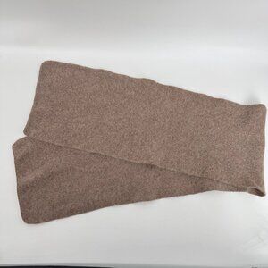 Lambswool and Angora Beige Scarf